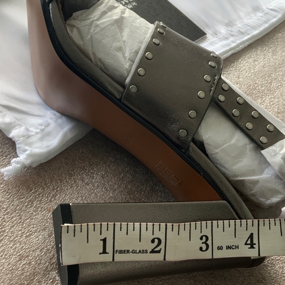 Coach Metallic Studded Block Heels - Picture 13 of 15